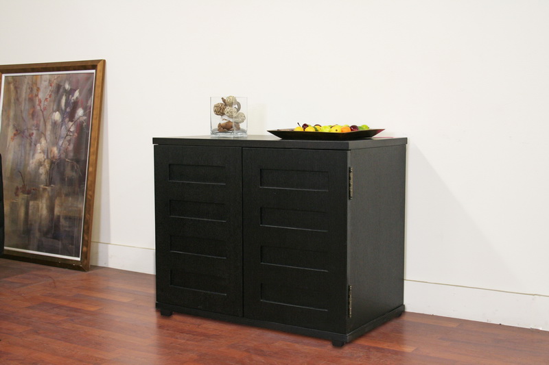 Ferron_Black_Wood_Cabinet_closed