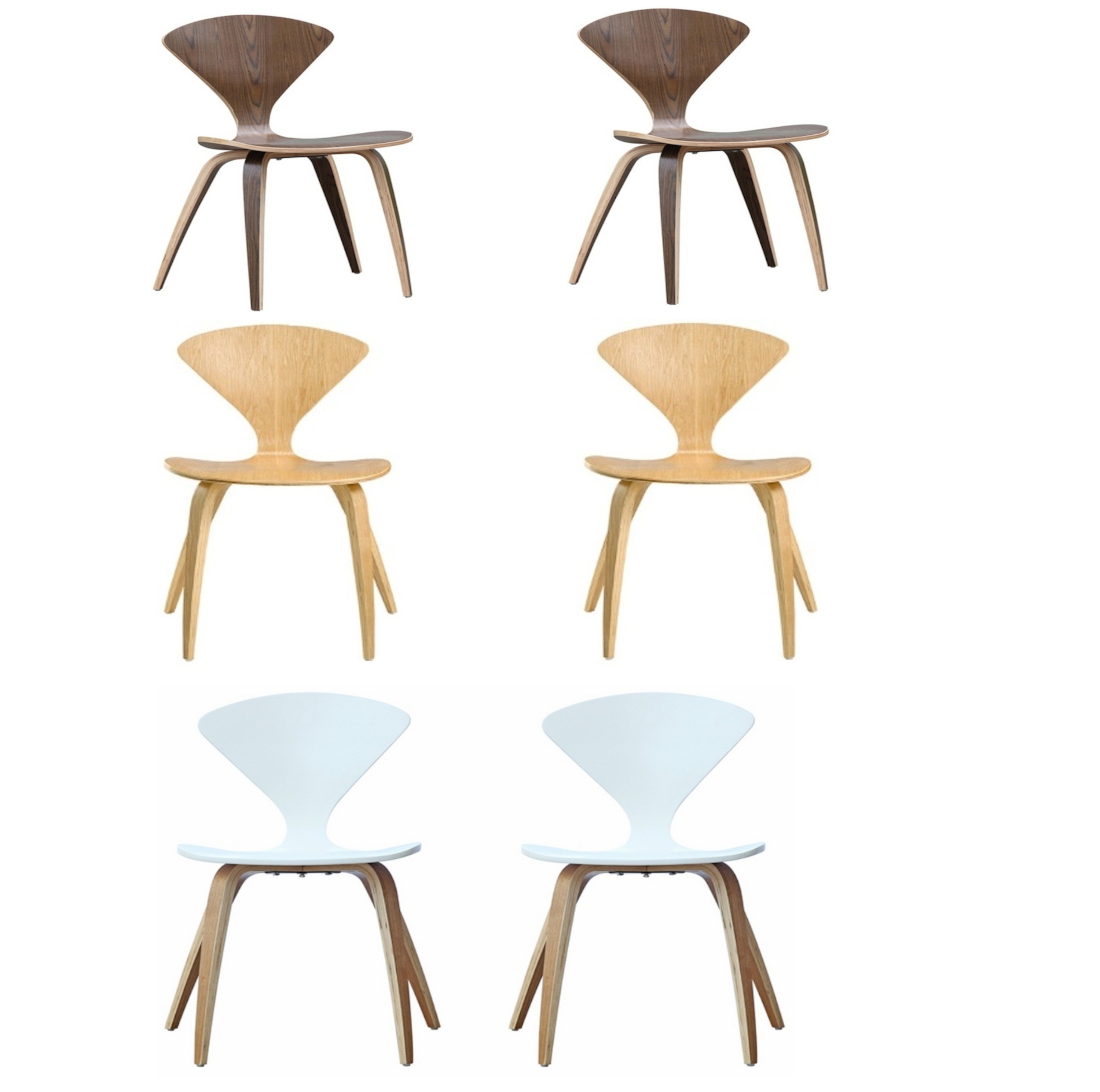 Norman Inspired Nat Wal Wht Molded Plywood Accent Dining Chair 1 Or Set Of 2 Ebay,Lunches For Kids At Home
